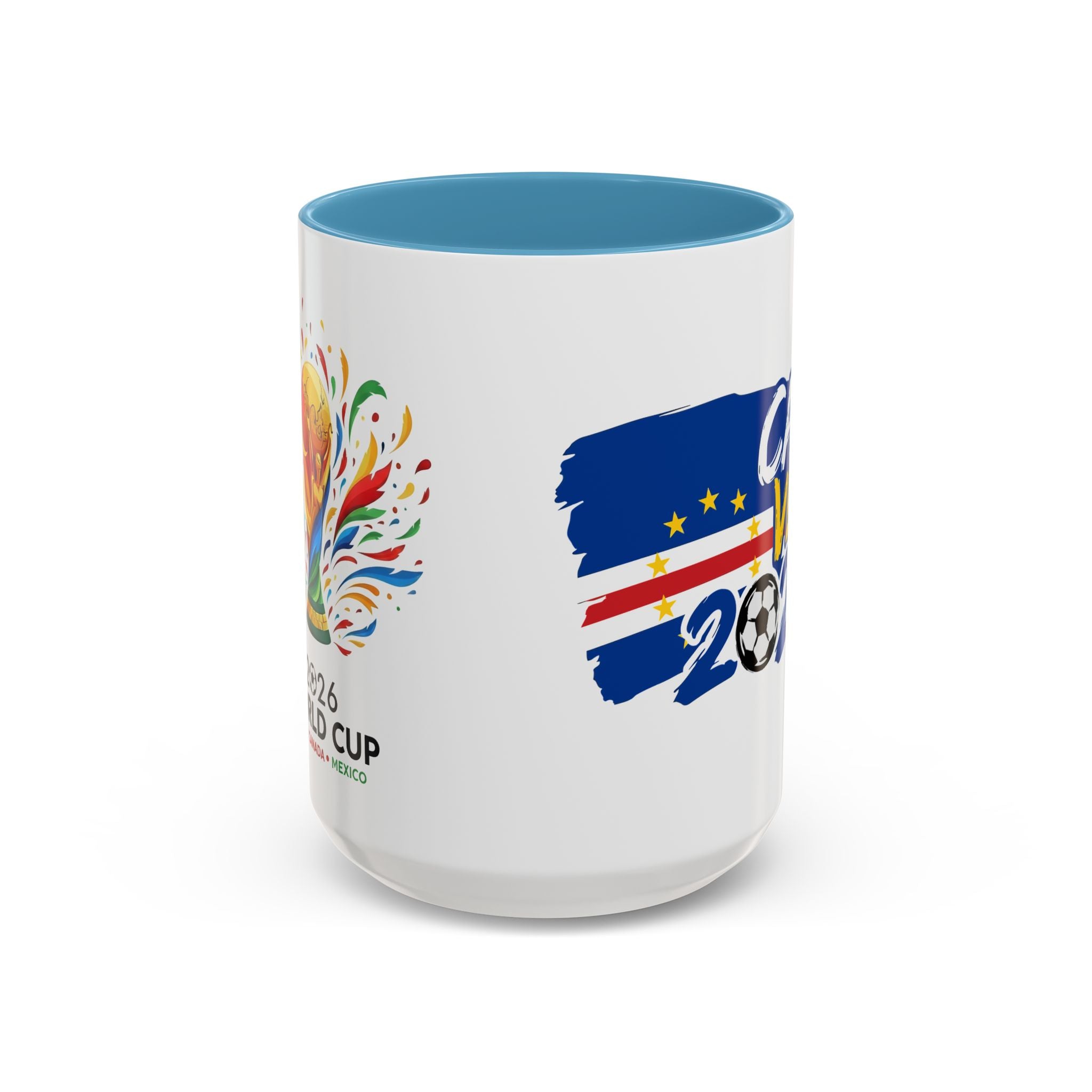 Cape Verde 2026 Soccer World Cup Mug | Accent Coffee Mug 11oz 15oz,Soccer World Cup 2026, Gift for Dad