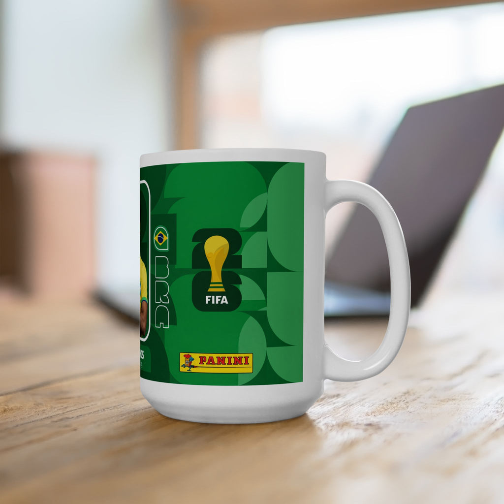 Brazil Soccer Player Marquinhos Ceramic Mug (11oz, 15oz), World Cup 2026 Mugs
