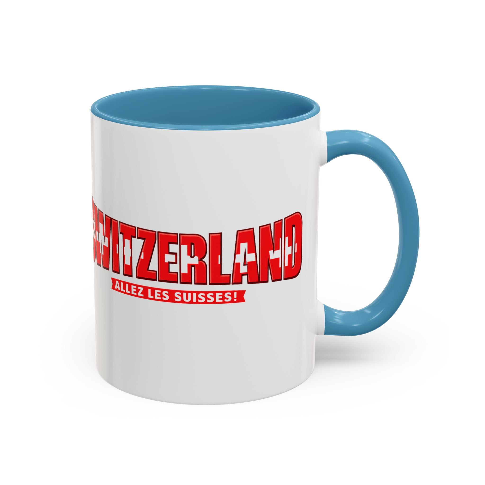 Switzerland Soccer Typography Mug | Accent Coffee Mug 11oz 15oz, Soccer World Cup 2026, Gift for Dad