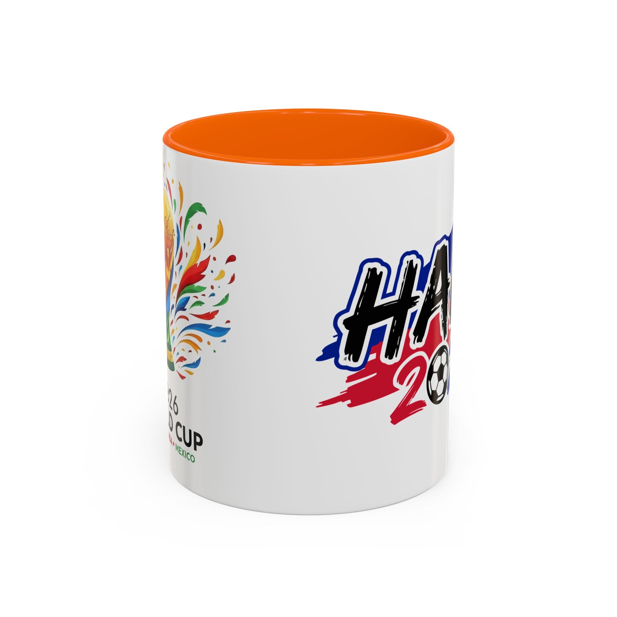 Haiti 2026 Soccer Graphic Mug | Accent Coffee Mug,Soccer World Cup 2026, Gift for Dad