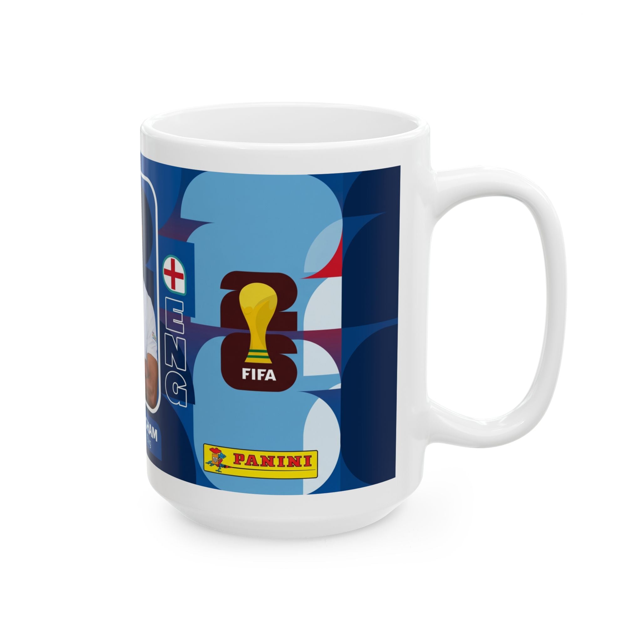 England Soccer Player Jude Bellingham Mug — Ceramic Coffee Cup (11oz, 15oz), World Cup 2026 Mugs