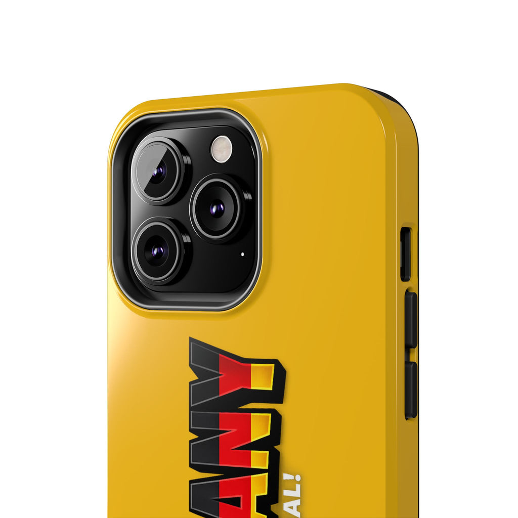 Germany Text Phone Case | Soccer Fan Phone Case, Protective, Glossy, World Cup 2026