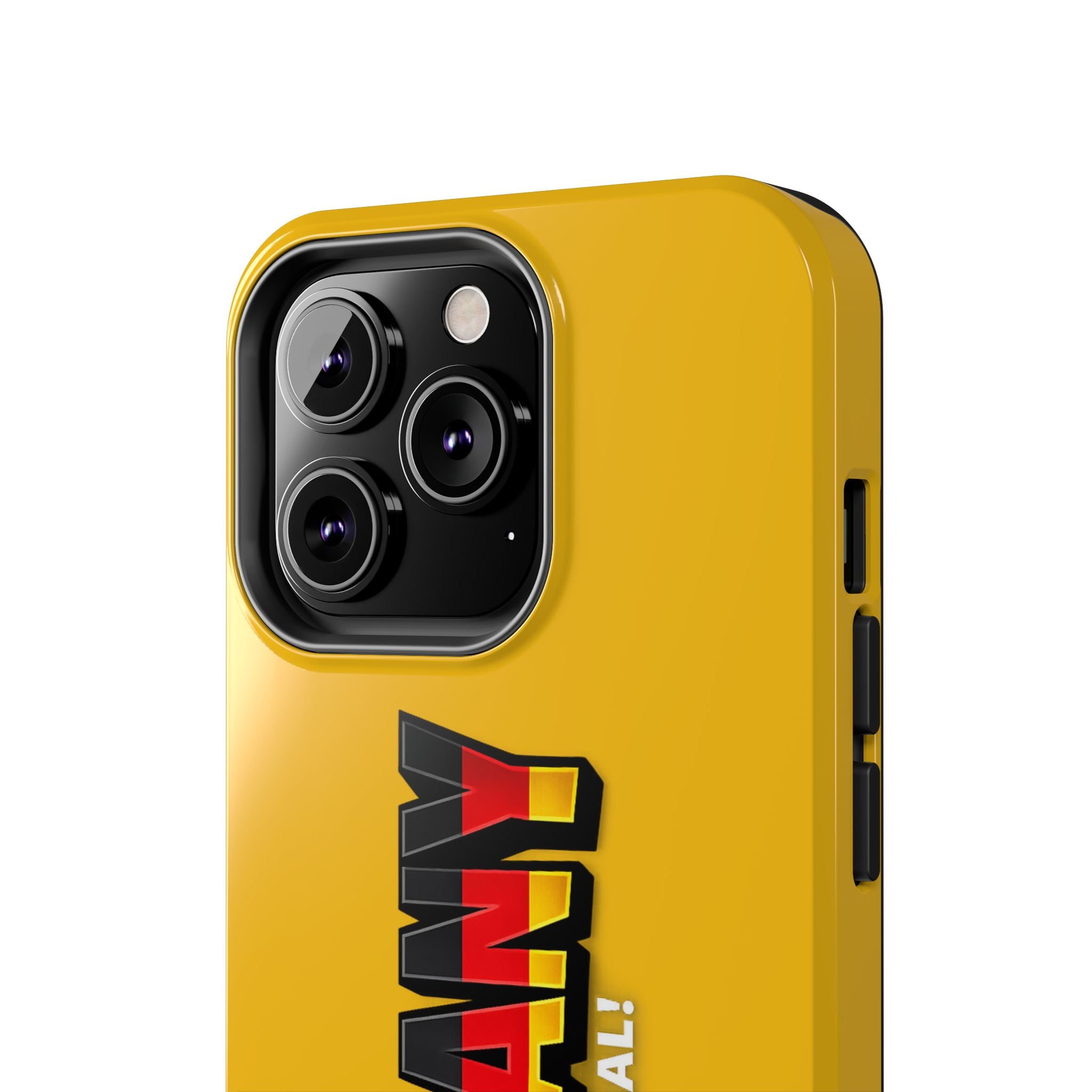 Germany Text Phone Case | Soccer Fan Phone Case, Protective, Glossy, World Cup 2026
