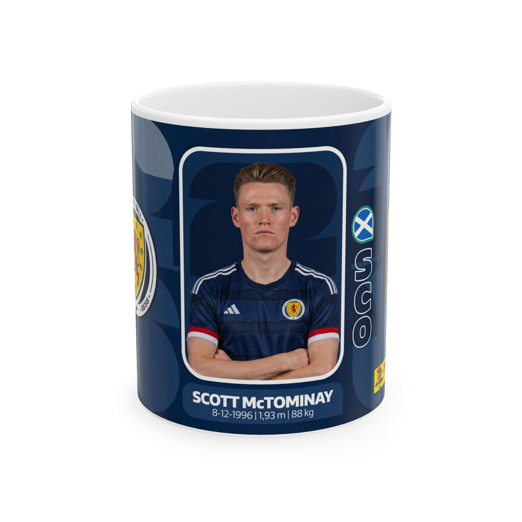 Scotland Soccer Player Scott McTominay Mug — Ceramic Coffee Cup (11oz/15oz), World Cup 2026 Mugs