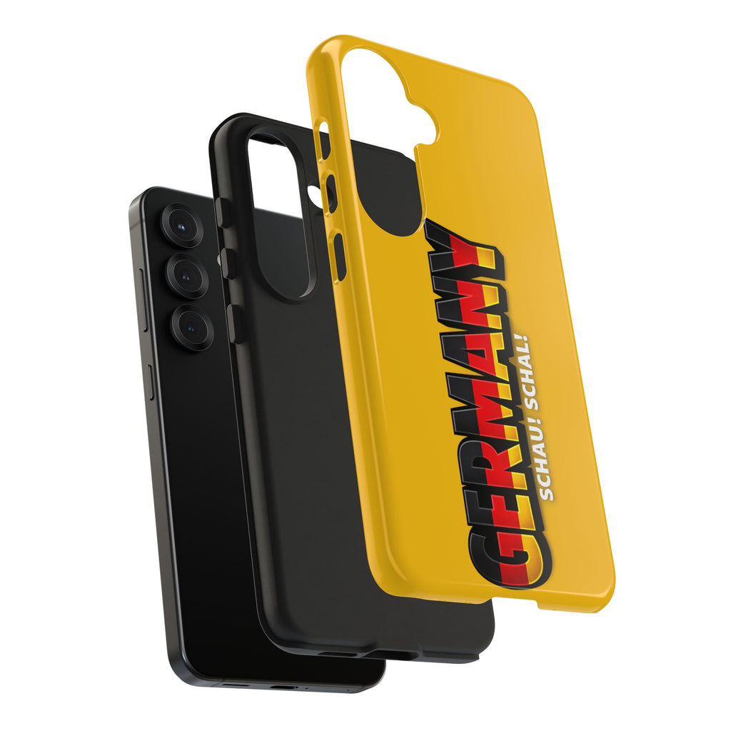 Germany Text Phone Case | Soccer Fan Phone Case, Protective, Glossy, World Cup 2026