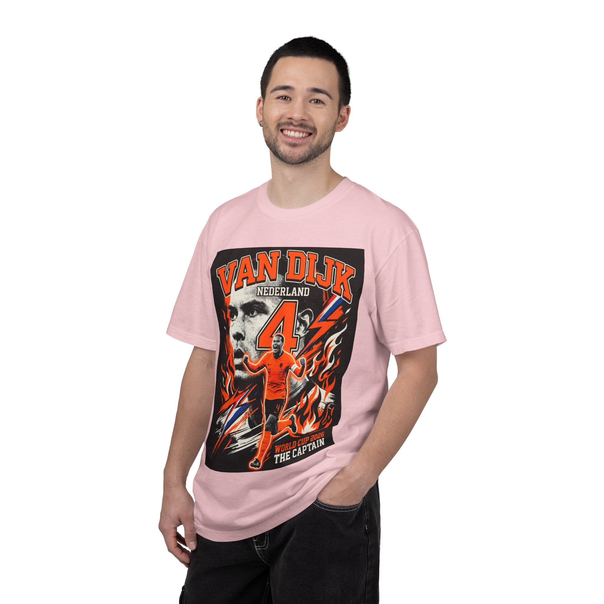 Netherlands Football Captain Shirt | World Cup 2026 Soccer Tee, Gift for him, Collectible, Netherlands flag