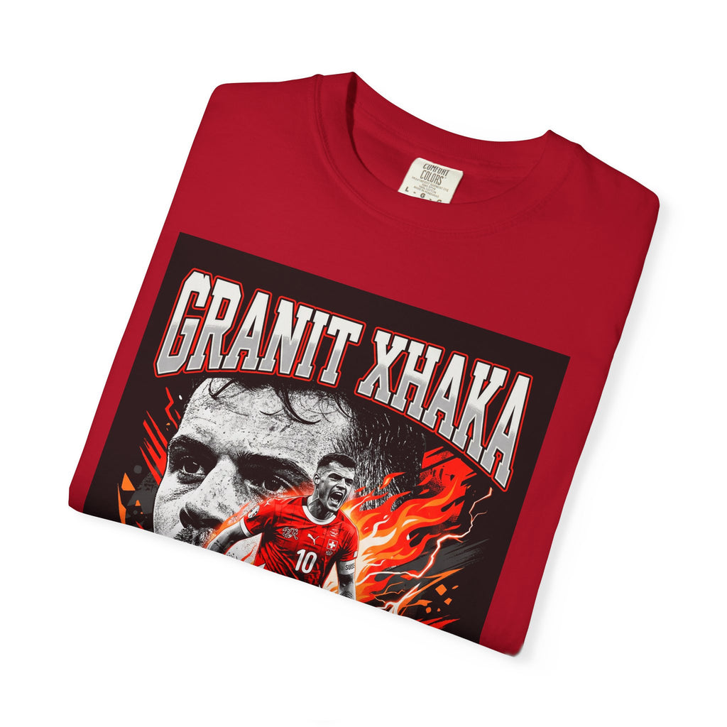 Soccer Star Graphic T-shirt | World Cup 2026 Back Print,Switzerland Flag, Gift for him, Collectible