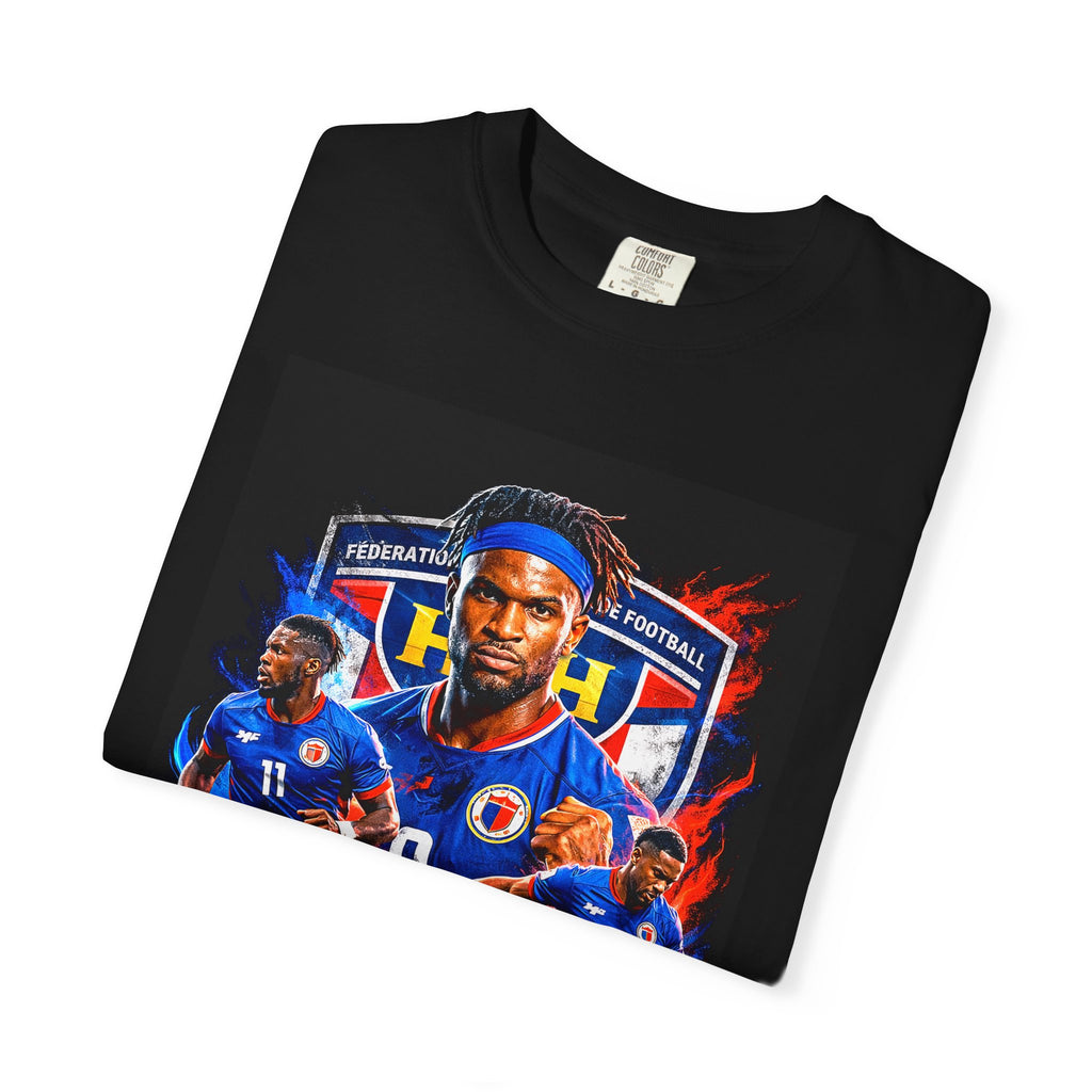 Haiti Soccer Players T-shirt | 2026 World Cup Back Graphic, Haiti Flag, Gift for him, Collectible