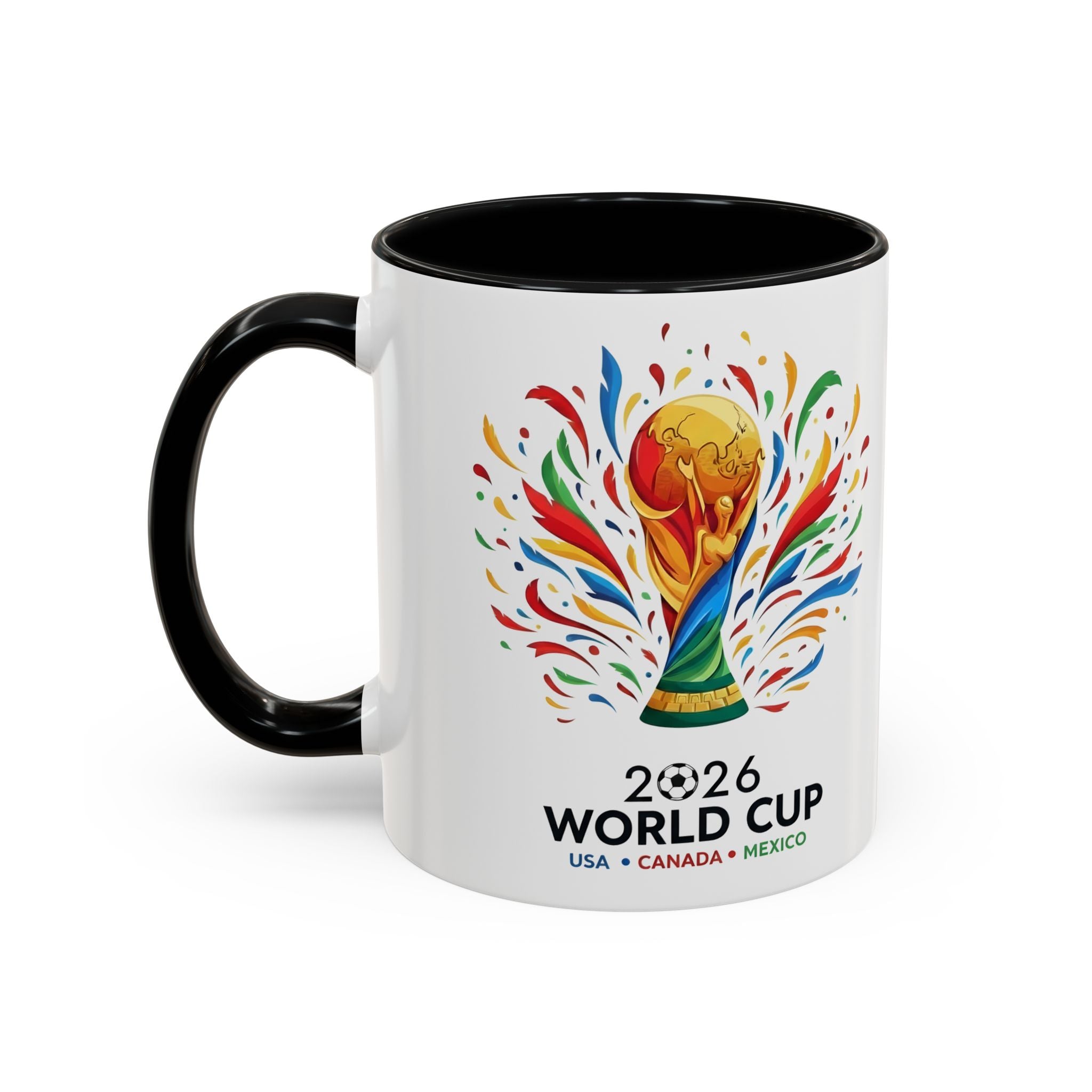 Croatia Flag Logo Accent Coffee Mug | Croatian Pride 11oz 15oz, World Cup 2026, Gifts for Dad