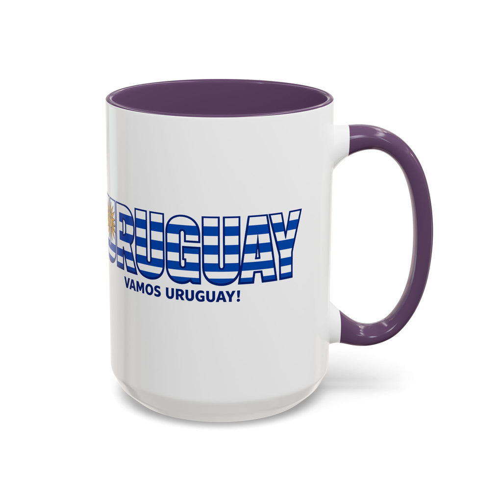Uruguay Vamos Uruguay Mug | Accent Coffee Mug 11oz 15oz, Soccer World Cup, Gift for Dad