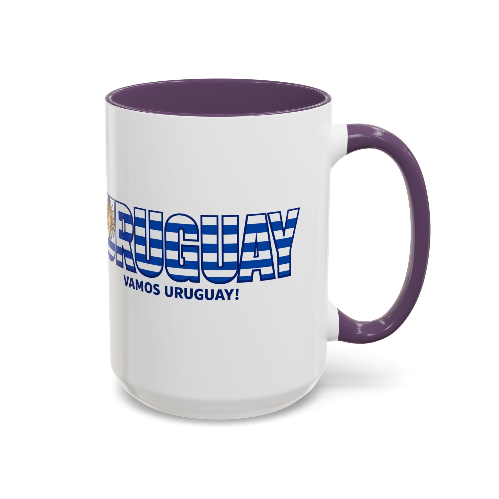 Uruguay Vamos Uruguay Mug | Accent Coffee Mug 11oz 15oz, Soccer World Cup, Gift for Dad