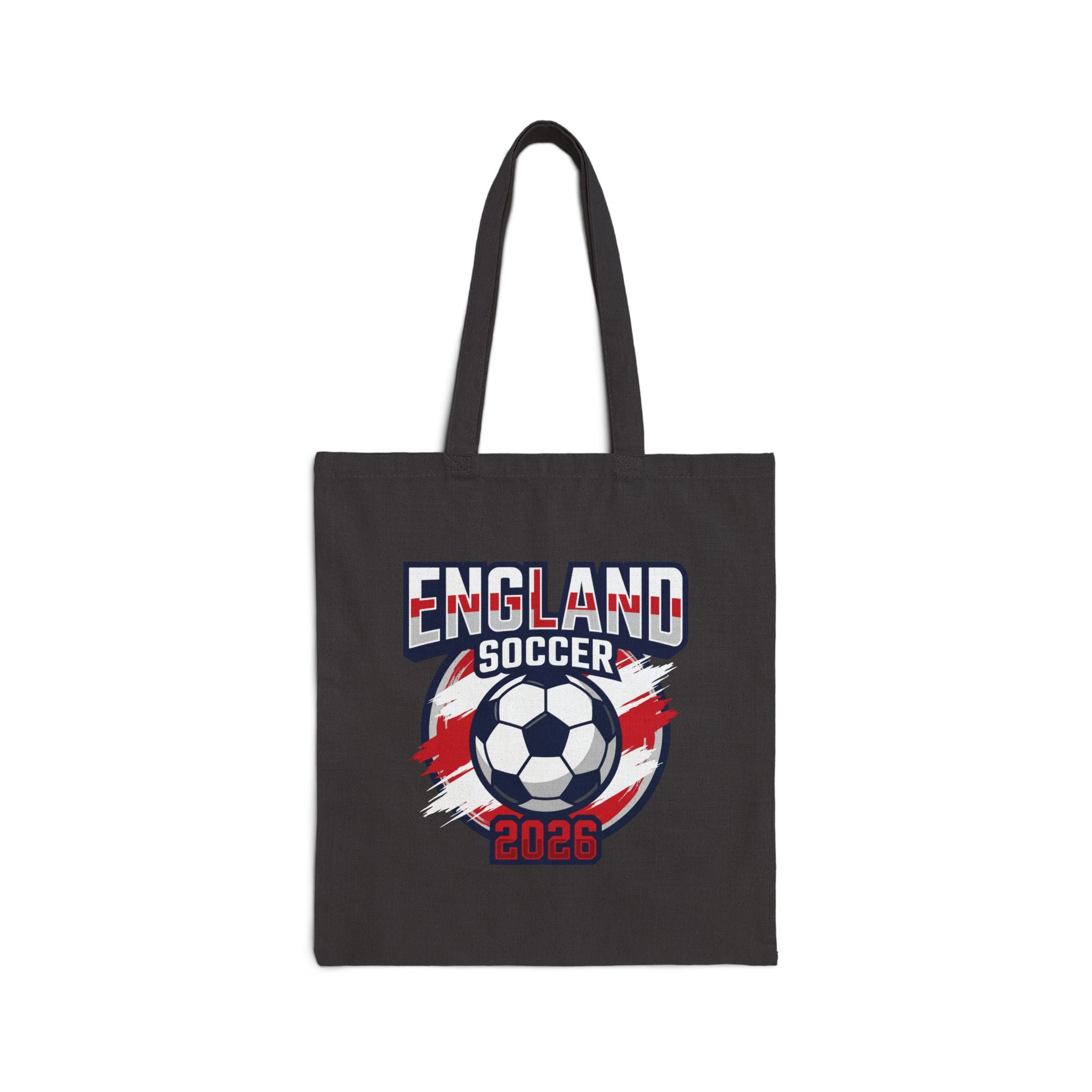 England Soccer 2026 Tote Bag, World Cup Football Canvas Tote, Mother's Day Gift