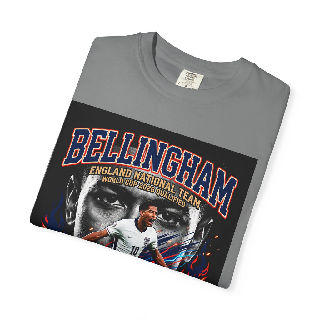 England World Cup 2026 T-shirt, Bellingham Collection Shirt, Gift for him, England Flag, Collectible