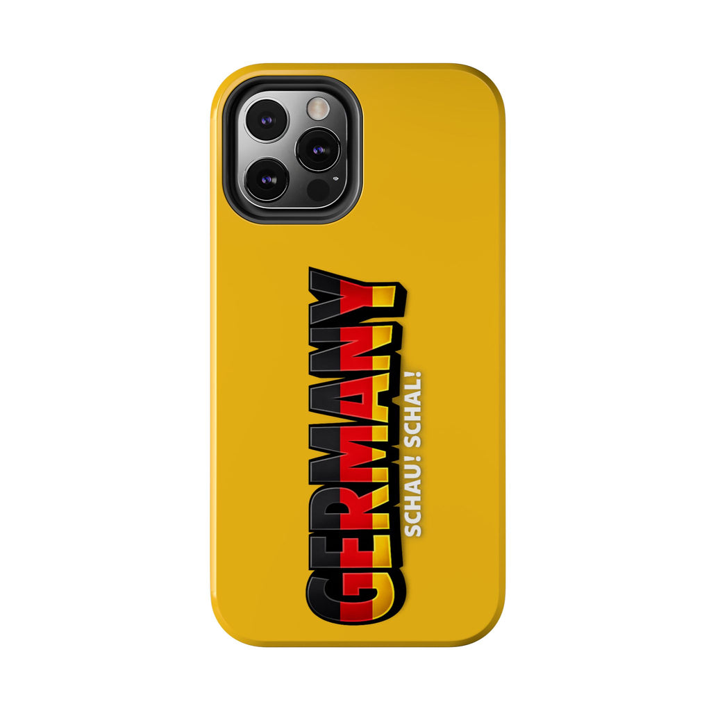 Germany Text Phone Case | Soccer Fan Phone Case, Protective, Glossy, World Cup 2026