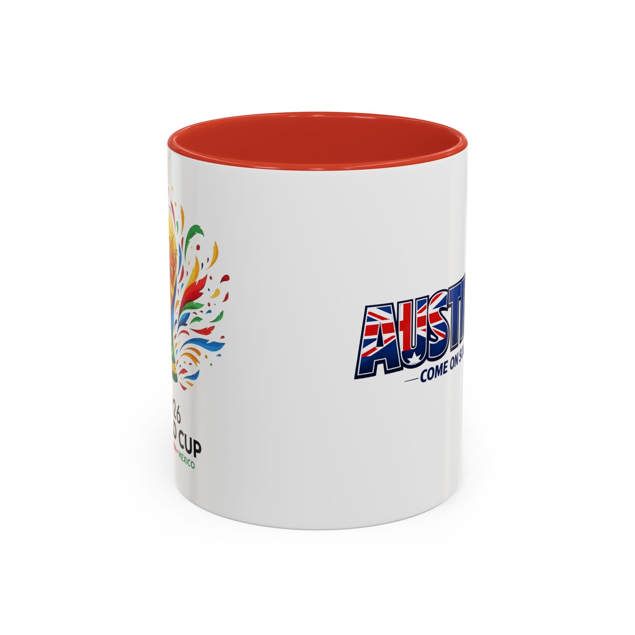 Australia Soccer Cheers Mug | Accent Coffee Mug 11oz 15oz