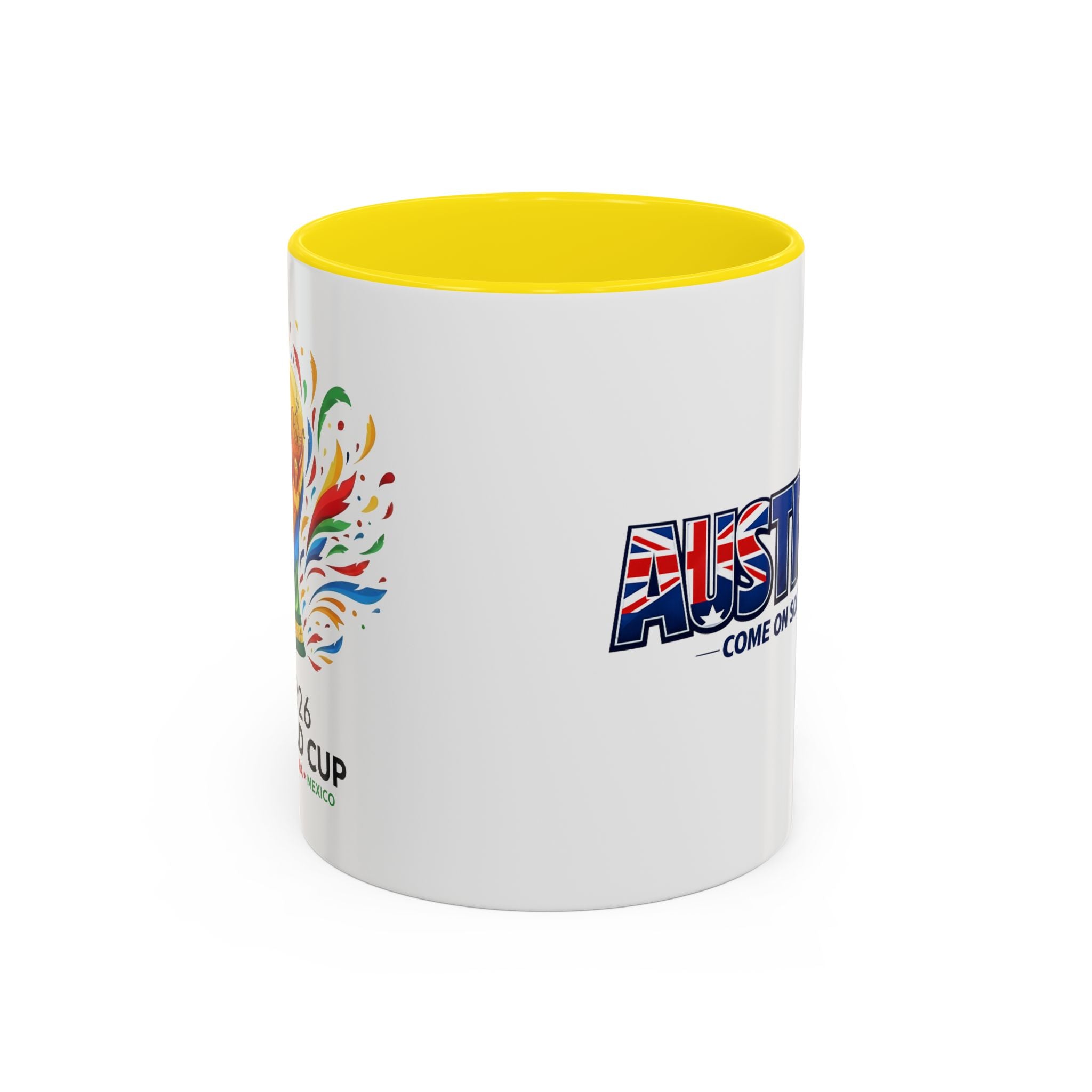 Australia Soccer Cheers Mug | Accent Coffee Mug 11oz 15oz