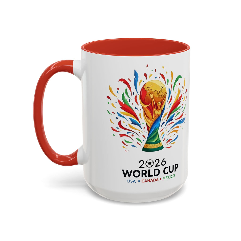 Portugal flag lettering Accent Coffee Mug | Portugal souvenir mug, Soccer World Cup 2026, Gift for Dad