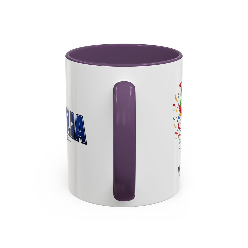Australia Soccer Cheers Mug | Accent Coffee Mug 11oz 15oz