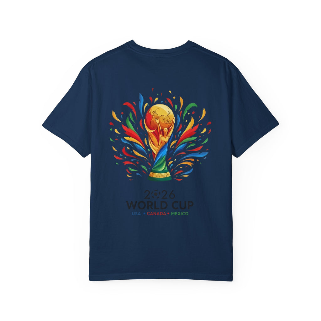 Colombia Selección Soccer Player Poster T-Shirt | 2026 World Cup Back Logo,Colombia Flag, Gift for him, Collectible