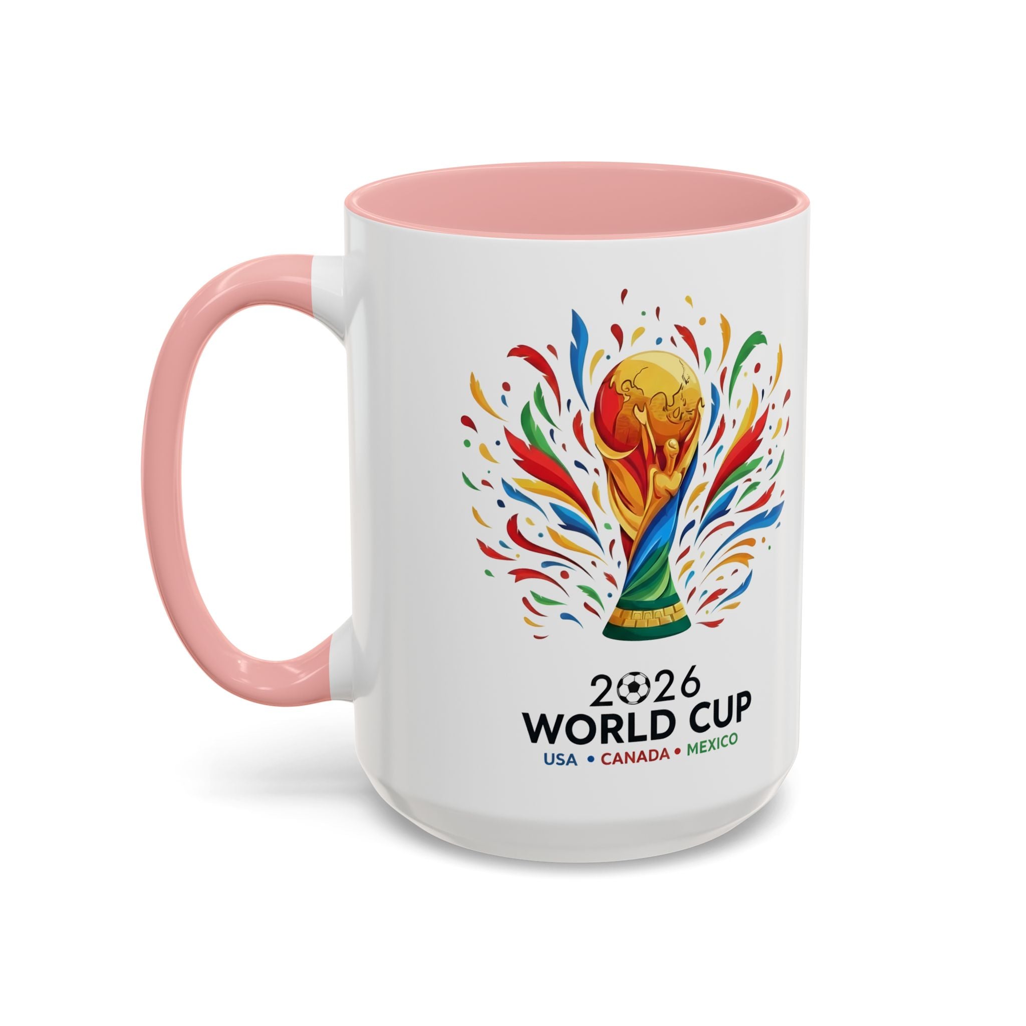 Ecuador Flag Text mug | Accent Coffee Mug (11/15oz), World Cup 2026, Gift for Dad, Father Day