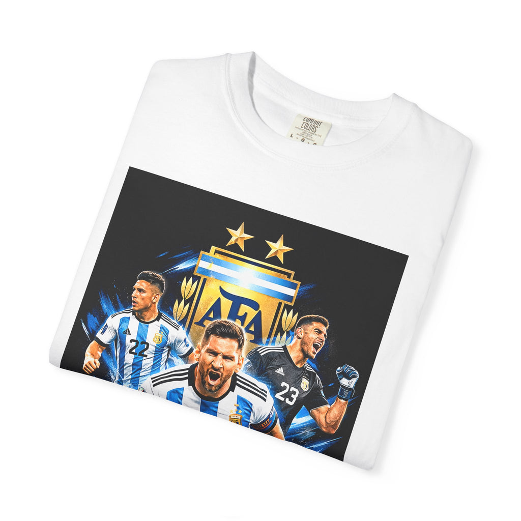 Argentina Soccer Players T-Shirt | 2026 World Cup Back Print, Argentina Flag, Gift for him, Collectible
