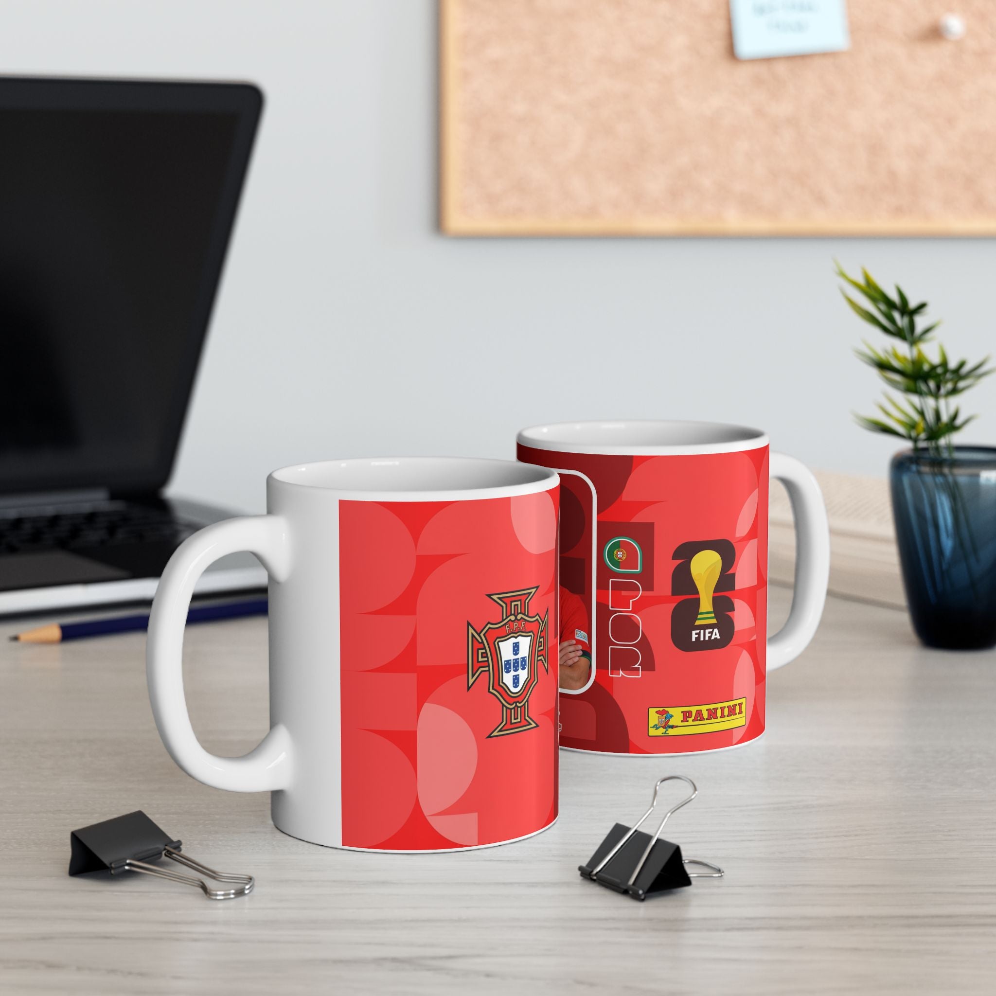 Portugal Soccer Player João Neves Mug, Ceramic Coffee Cup (11oz/15oz), World Cup 2026 Mugs