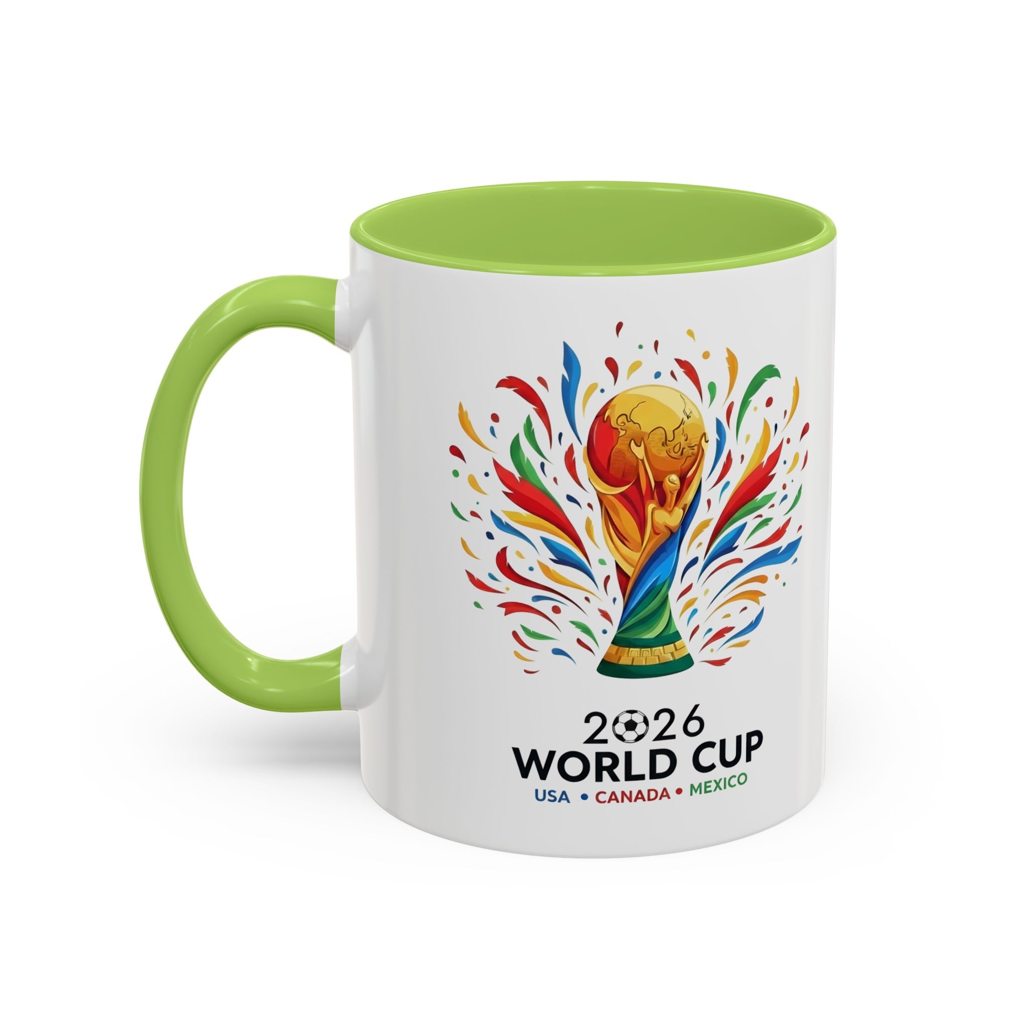 Austria Flag Text mug | Accent Coffee Mug (11/15oz)