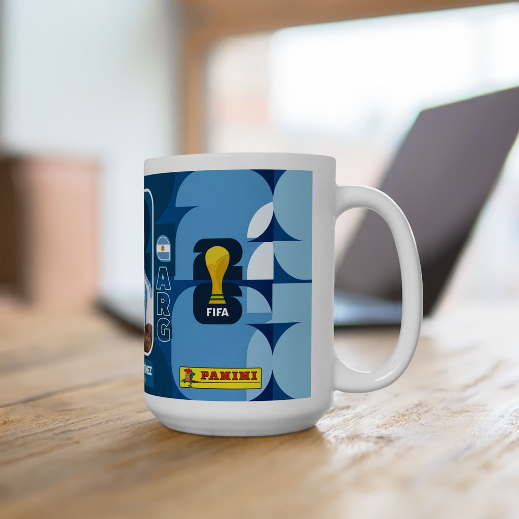 Argentina Soccer Player Lautaro Martínez Mug —  Ceramic Coffee Cup (11oz/15oz), World Cup 2026