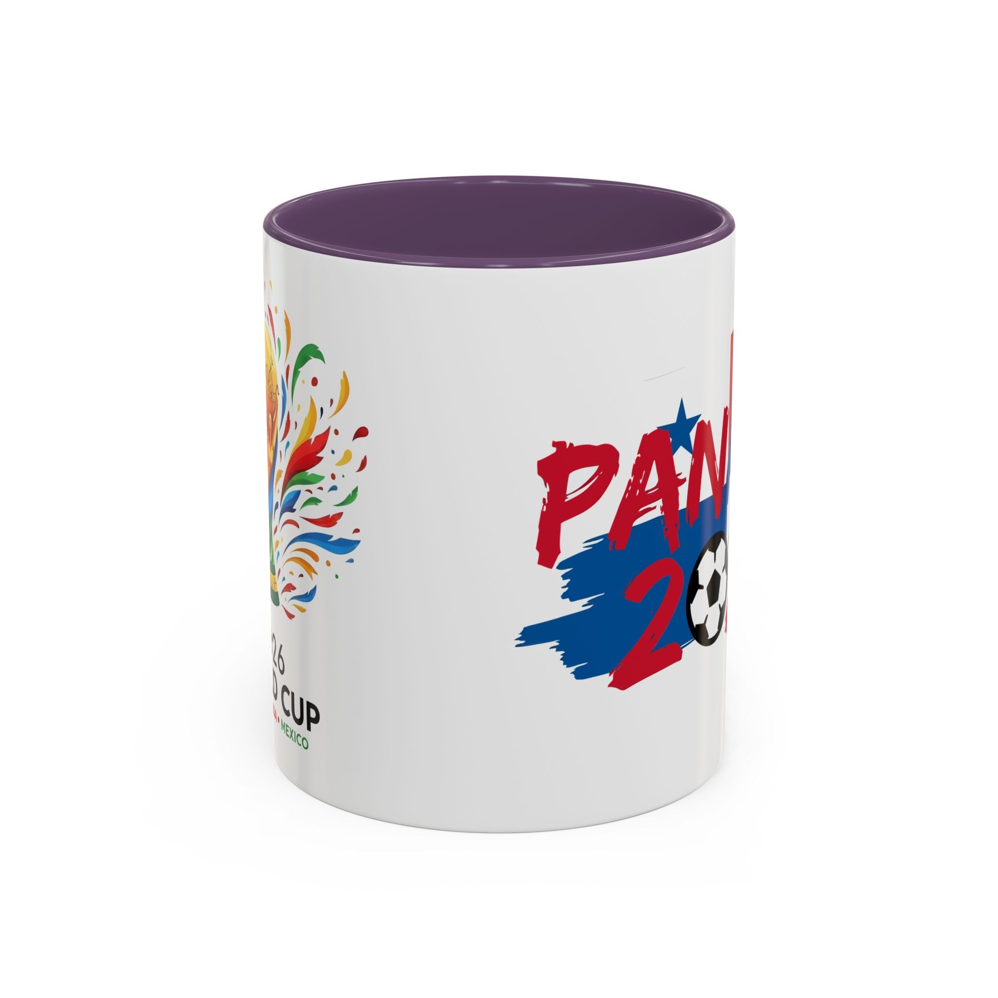 Panama 2026 Soccer Logo Accent Mug | 11oz 15oz, World Cup 2026, Gift for Dad