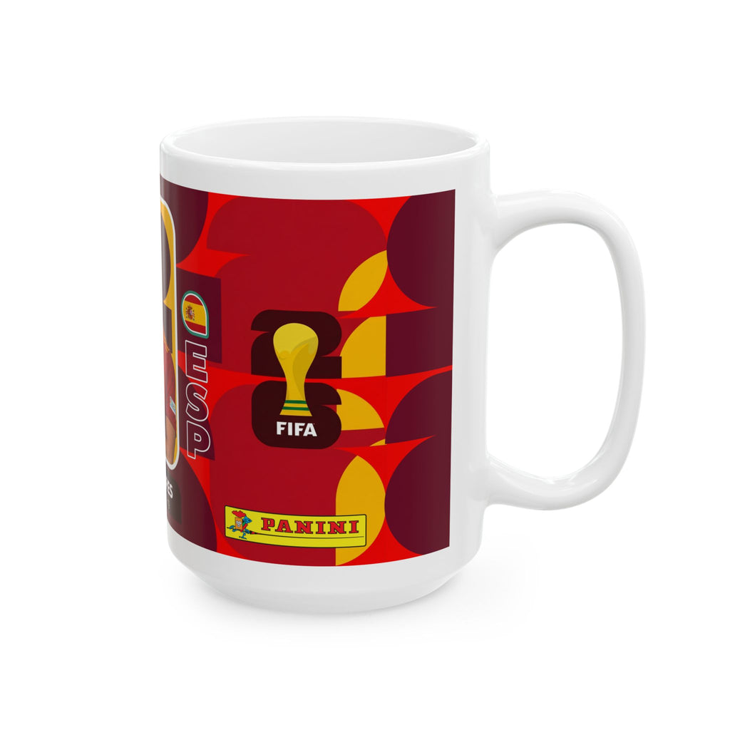 Spain Soccer Player Ferran Torres Mug —  11oz/15oz Ceramic Coffee Cup, World Cup 2026 Mugs