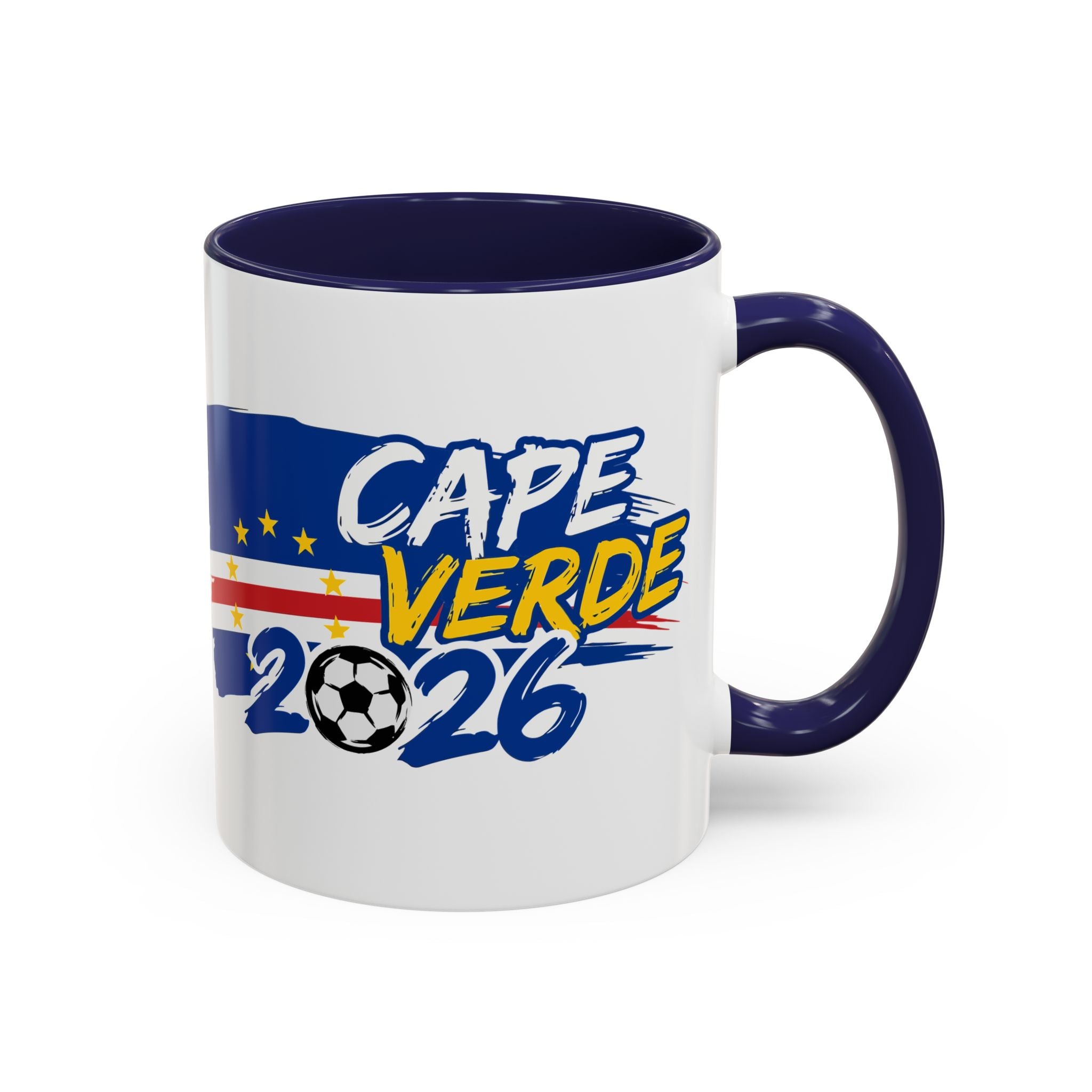 Cape Verde 2026 Soccer World Cup Mug | Accent Coffee Mug 11oz 15oz,Soccer World Cup 2026, Gift for Dad