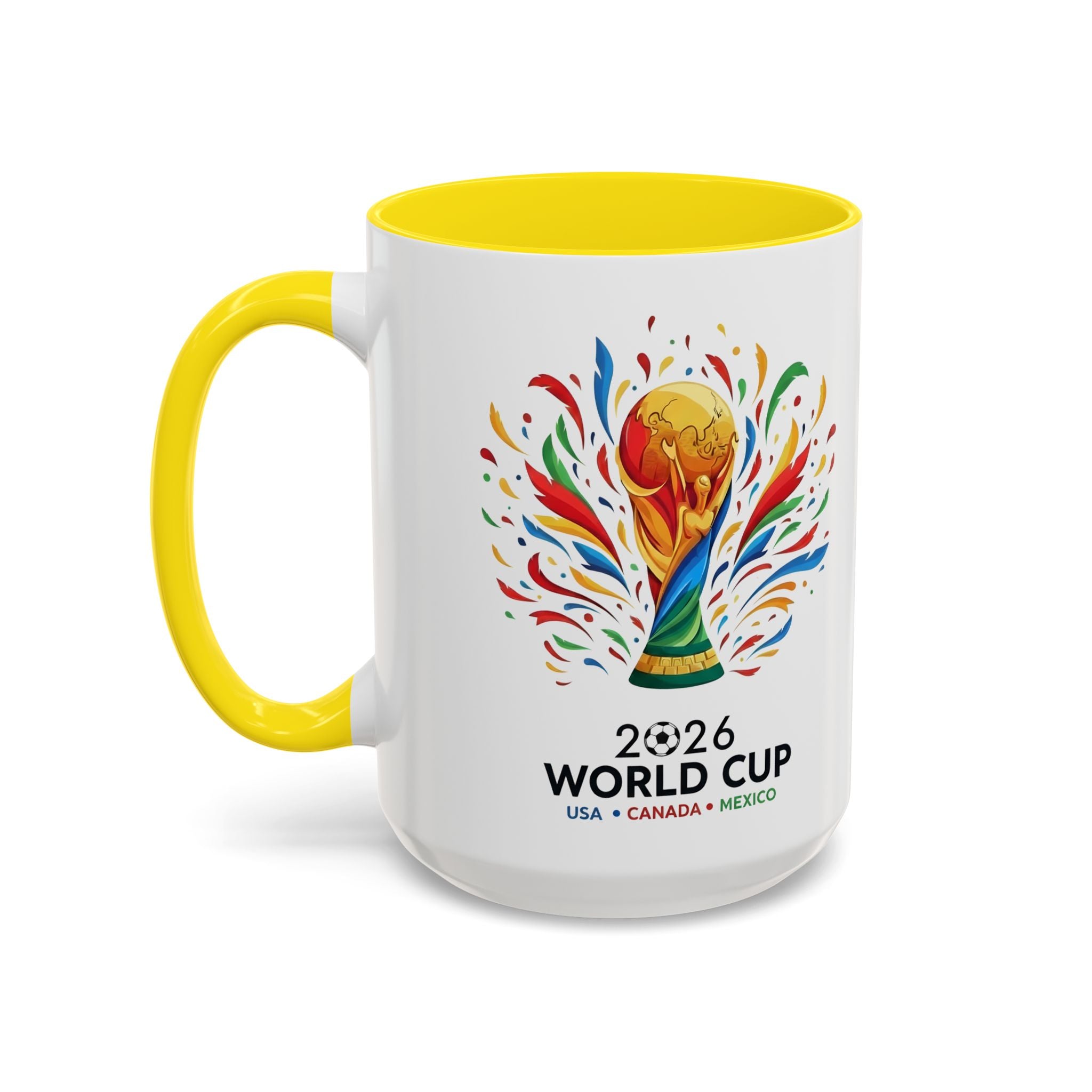 Mexico Coffee Mug | Accent Coffee Cup 11oz 15oz, World Cup 2026, Gift for Dad, Mexican Flag