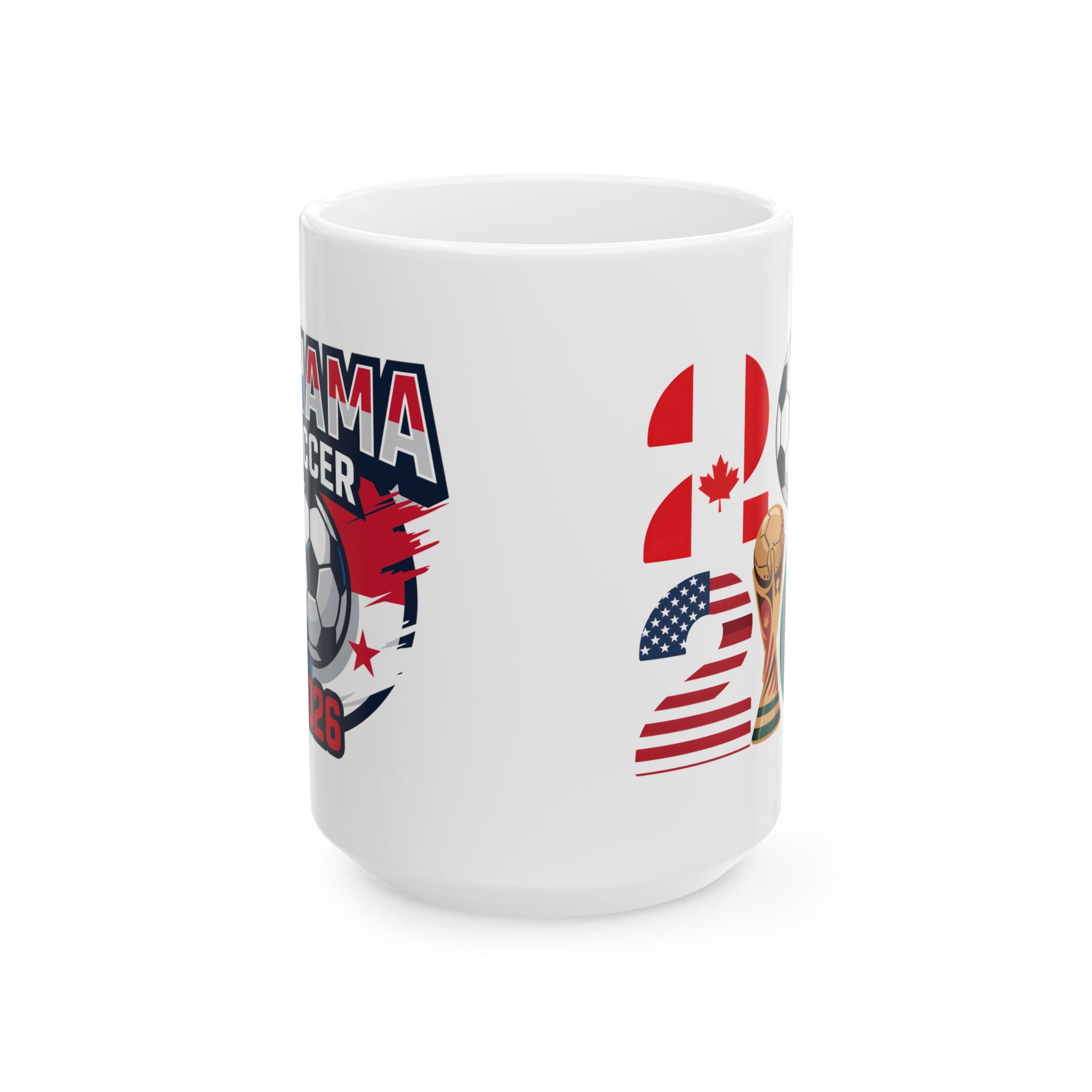 Panama Soccer Mug | Soccer Ball, World Cup 2026 Coffee Mugs, Ceramic Mug, Gift For Dad