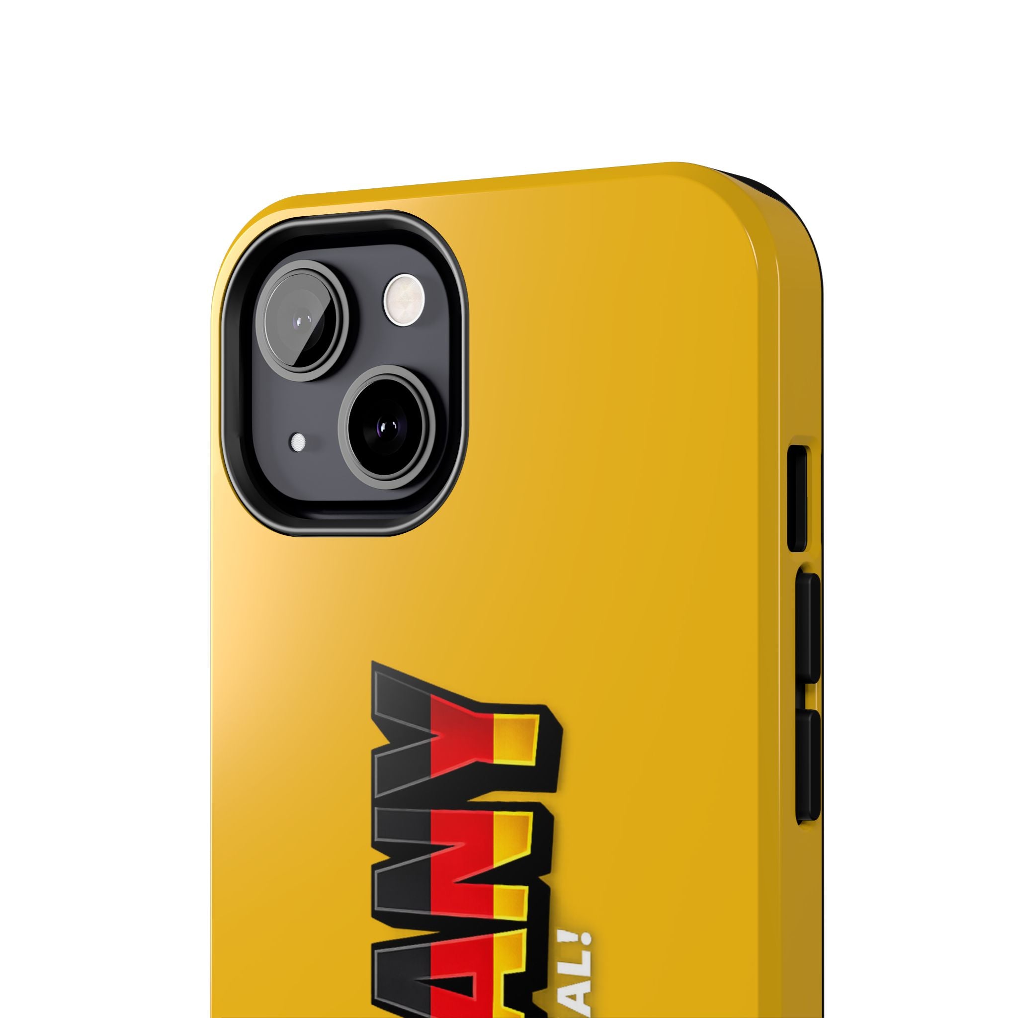 Germany Text Phone Case | Soccer Fan Phone Case, Protective, Glossy, World Cup 2026