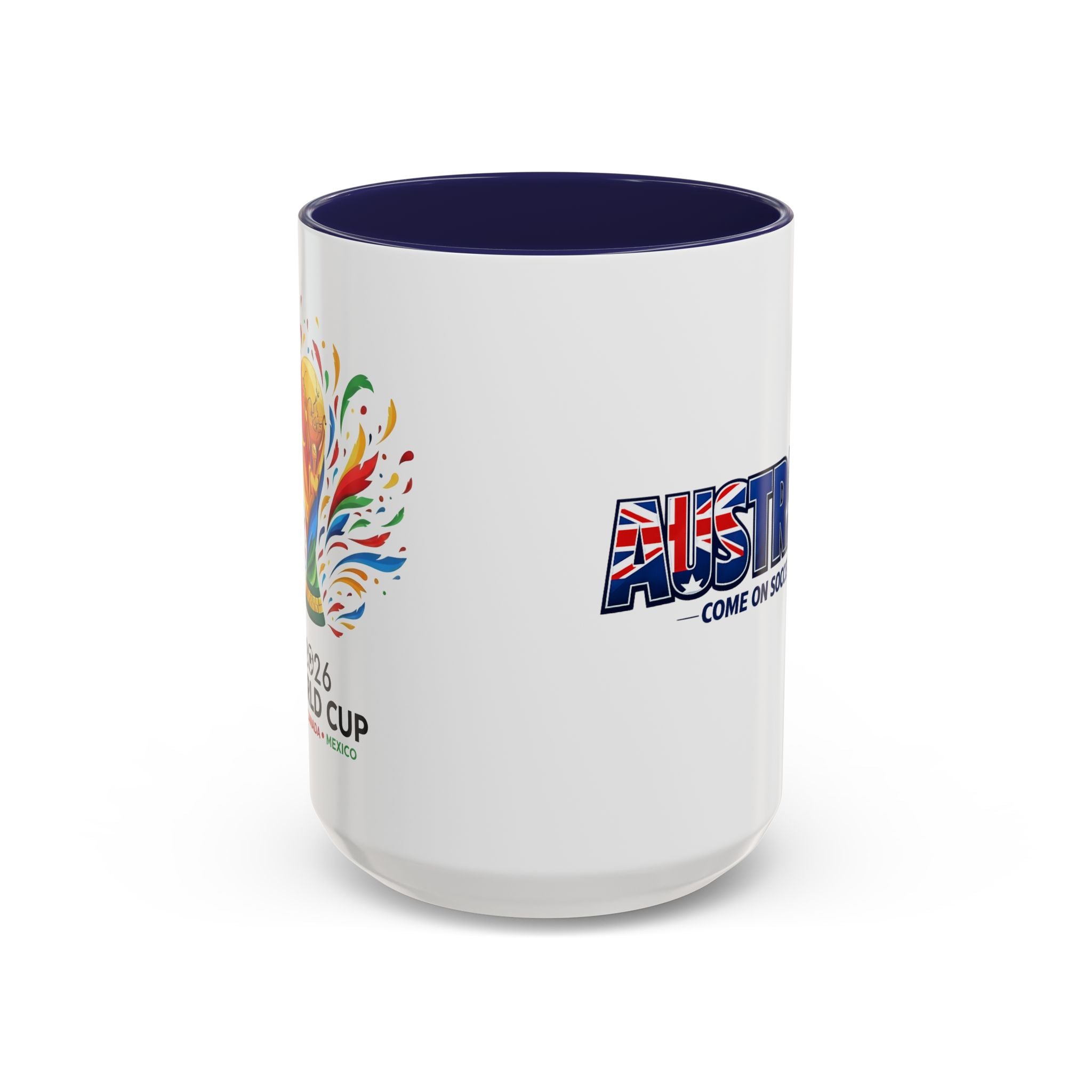 Australia Soccer Cheers Mug | Accent Coffee Mug 11oz 15oz