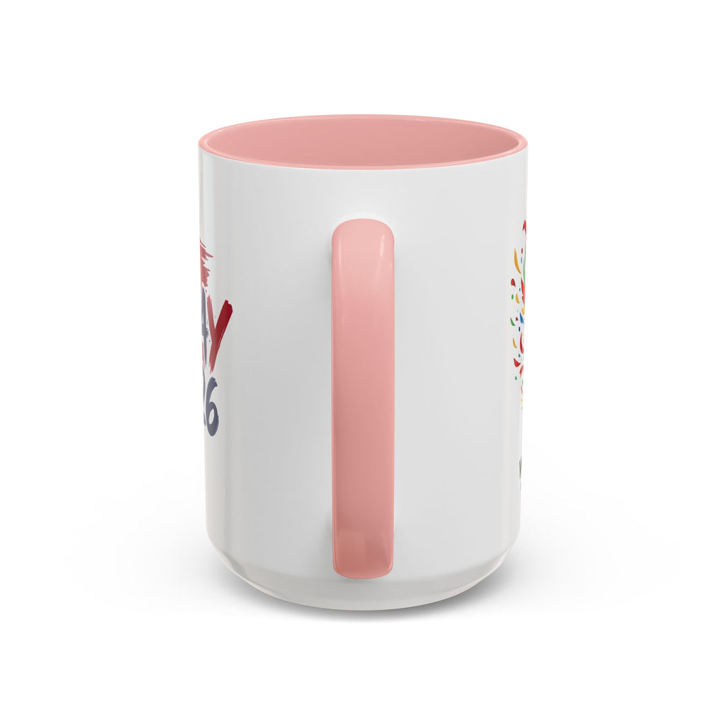 Norway 2026 Soccer Flag Accent Coffee Mug | 11oz 15oz, World Cup 2026, Gift for Dad