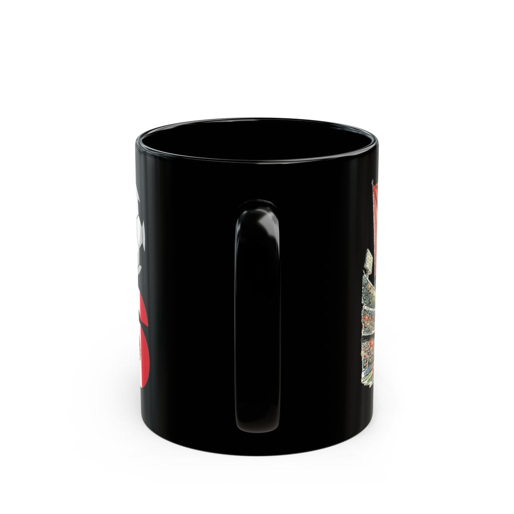 Switzerland World Cup 2026 Mug | Black Ceramic Coffee Cup, Switzerland Flag
