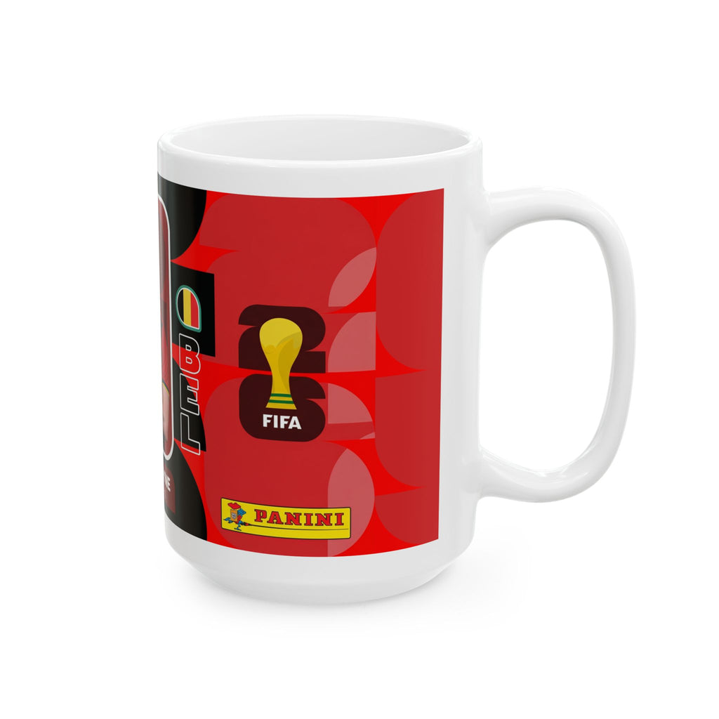 Belgium Soccer Player Kevin De Bruyne Ceramic Mug — Soccer Fan Gift (11oz/15oz), World Cup 2026 Mugs