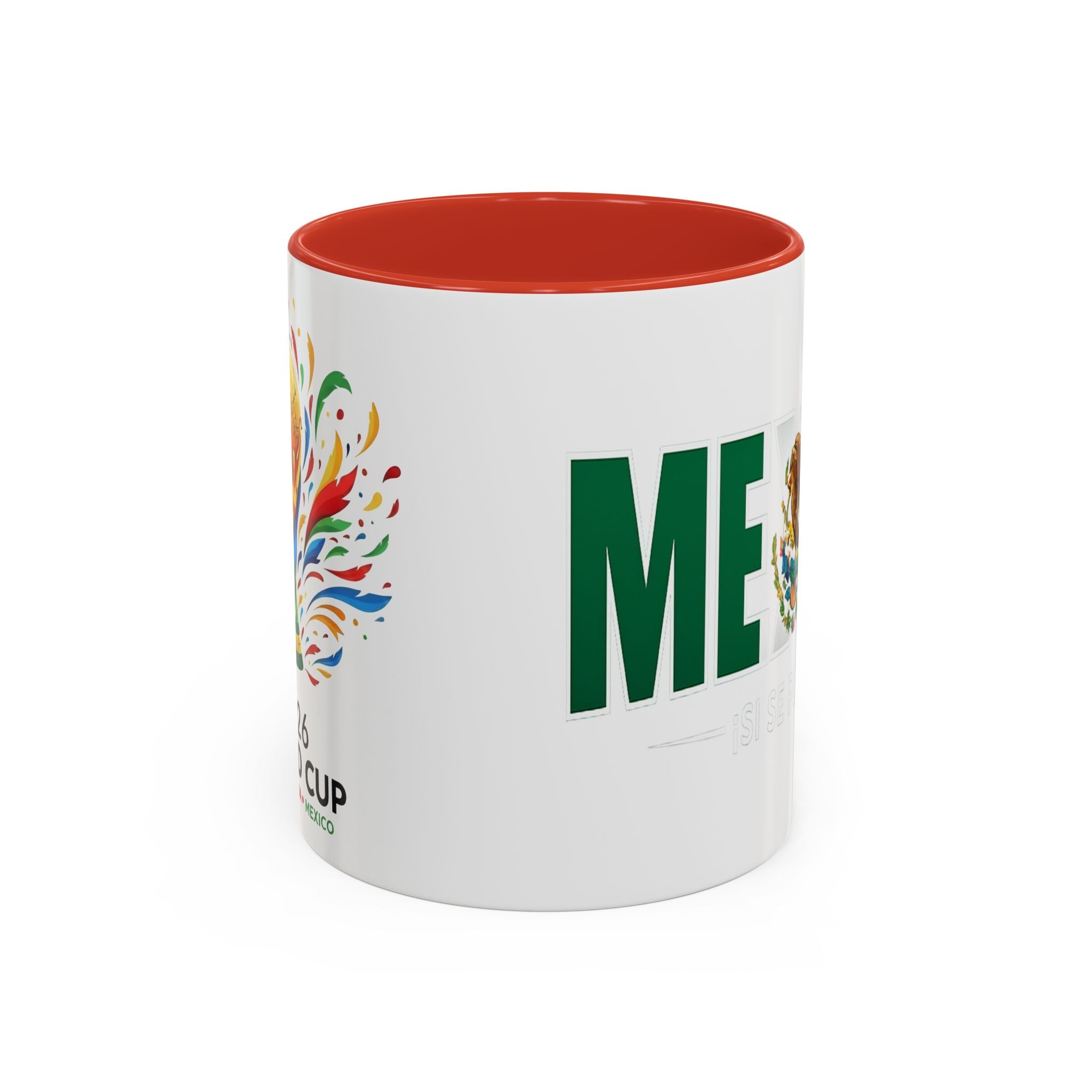 Mexico Coffee Mug | Accent Coffee Cup 11oz 15oz, World Cup 2026, Gift for Dad, Mexican Flag