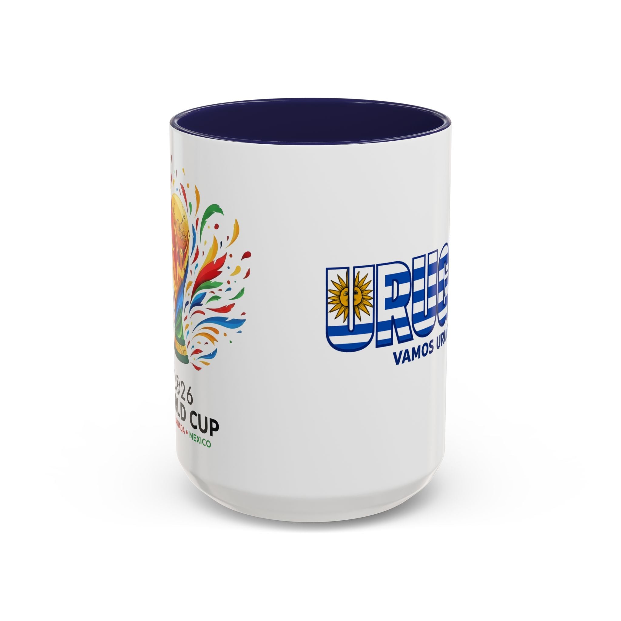 Uruguay Vamos Uruguay Mug | Accent Coffee Mug 11oz 15oz, Soccer World Cup, Gift for Dad
