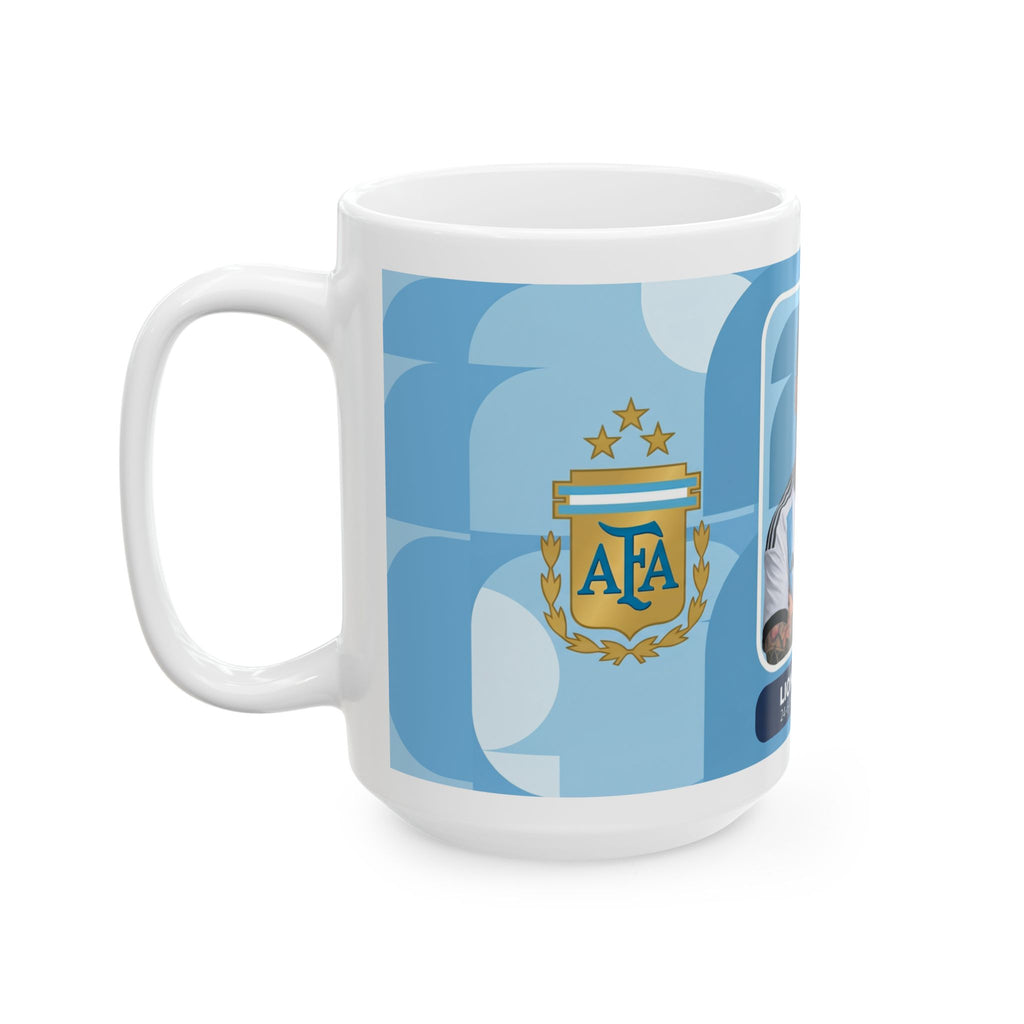Lionel Messi Argentina Soccer Ceramic Mug (11oz/15oz), World Cup 2026 Mugs