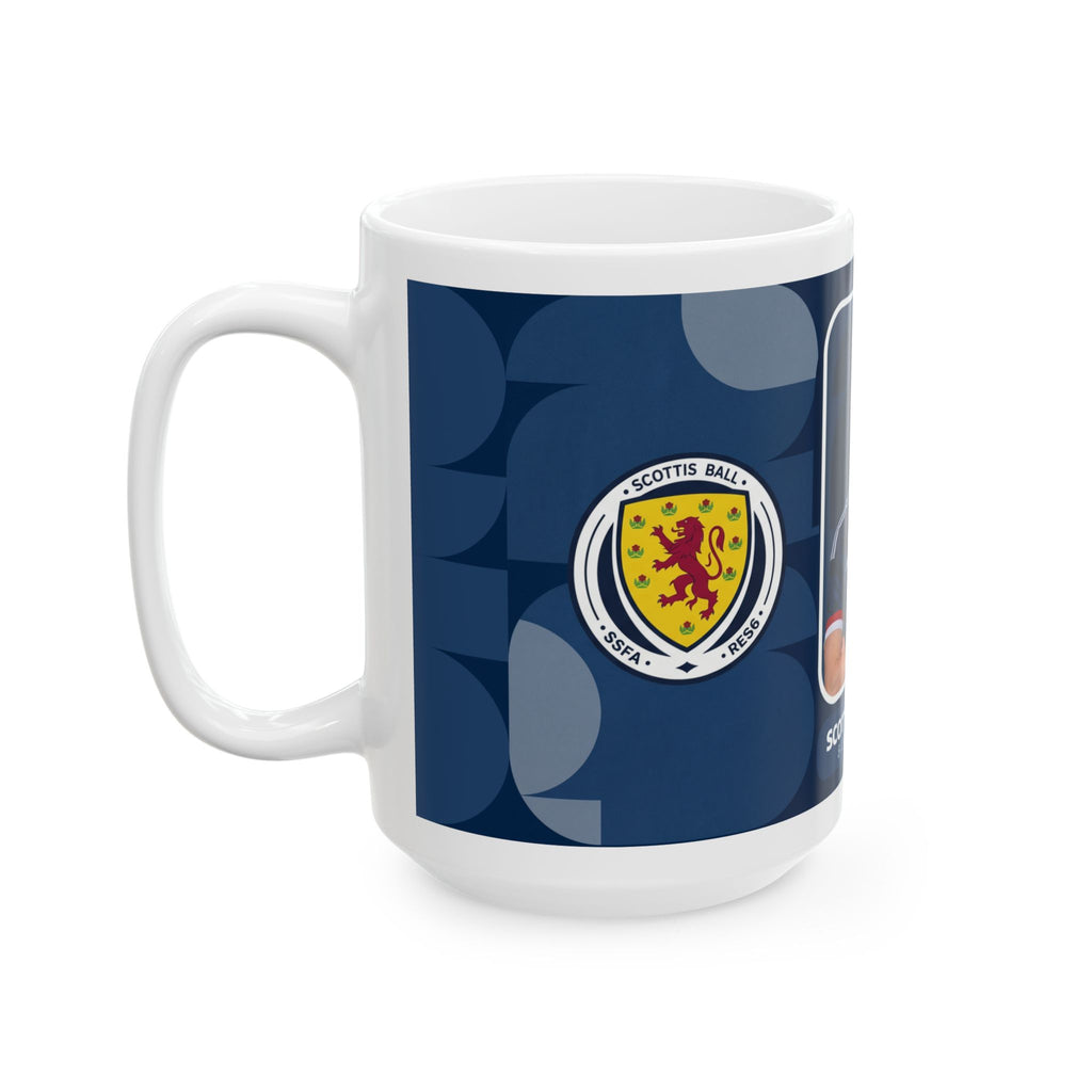 Scotland Soccer Player Scott McTominay Mug — Ceramic Coffee Cup (11oz/15oz), World Cup 2026 Mugs