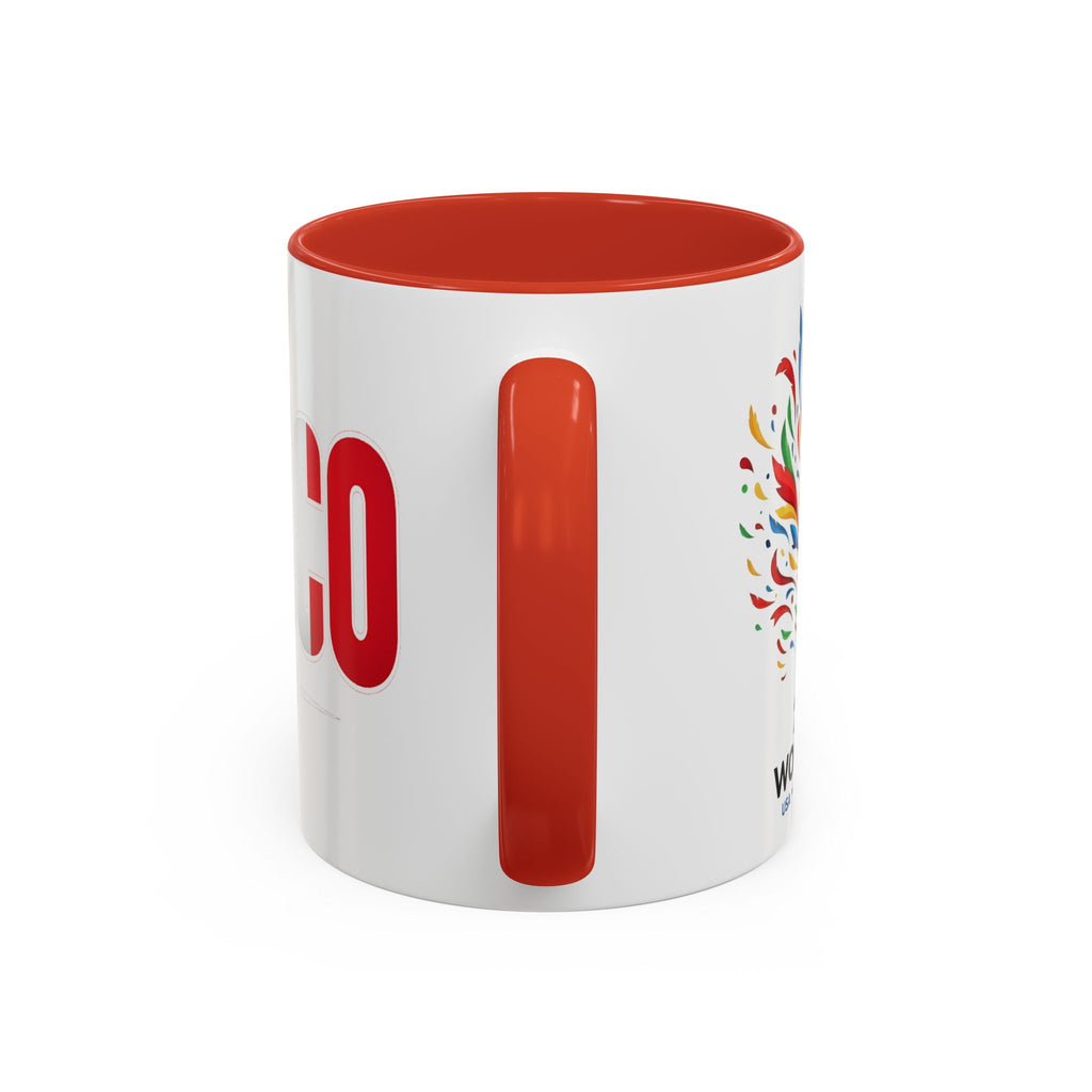 Mexico Coffee Mug | Accent Coffee Cup 11oz 15oz, World Cup 2026, Gift for Dad, Mexican Flag