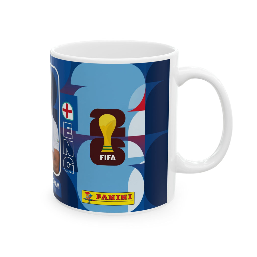England Soccer Player Jude Bellingham Mug — Ceramic Coffee Cup (11oz, 15oz), World Cup 2026 Mugs