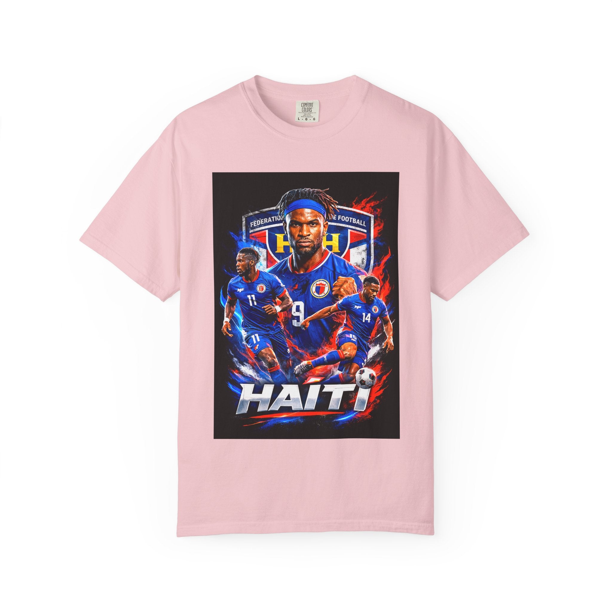 Haiti Soccer Players T-shirt | 2026 World Cup Back Graphic, Haiti Flag, Gift for him, Collectible
