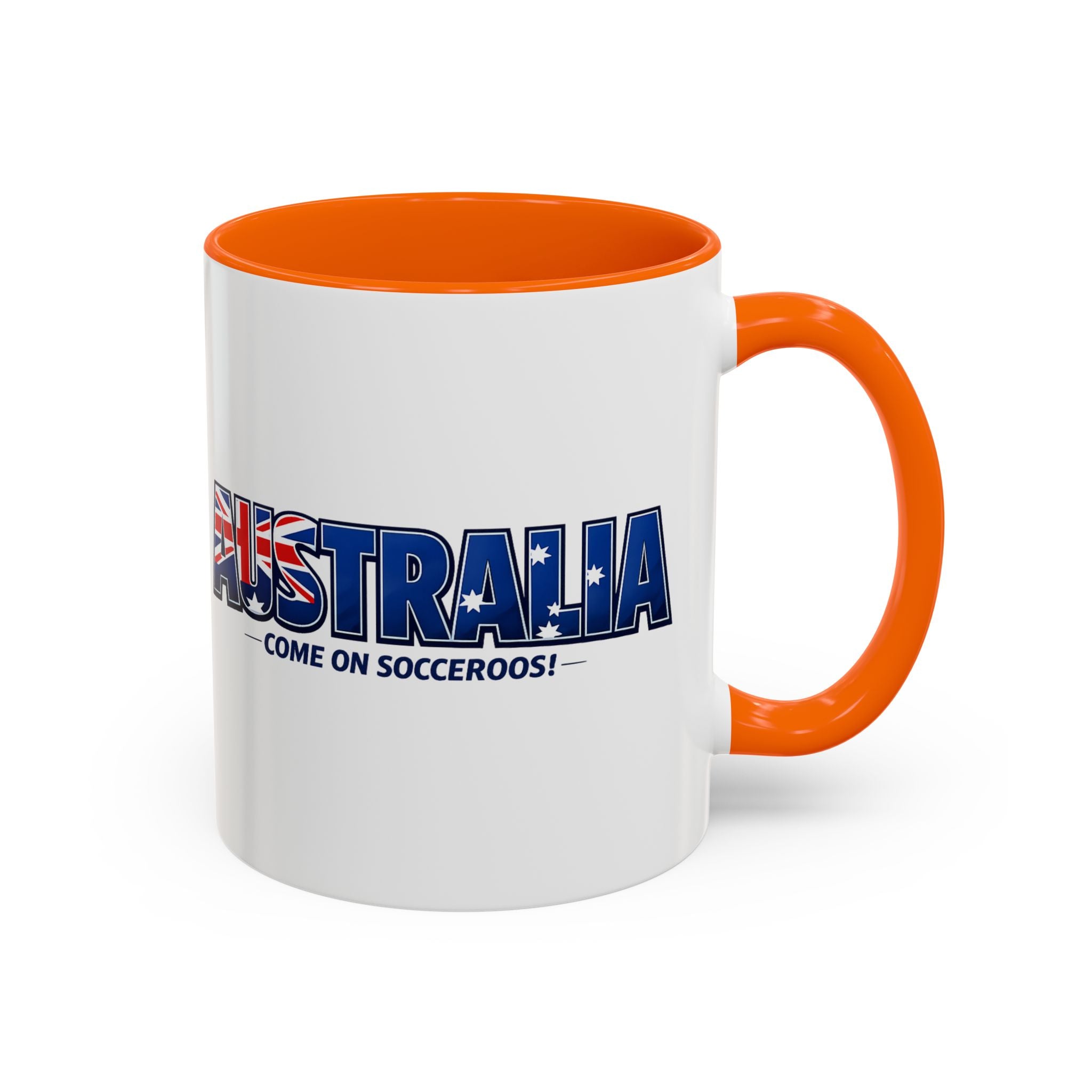 Australia Soccer Cheers Mug | Accent Coffee Mug 11oz 15oz