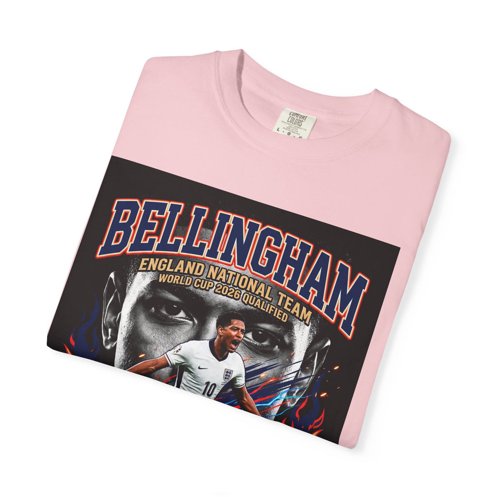England World Cup 2026 T-shirt, Bellingham Collection Shirt, Gift for him, England Flag, Collectible