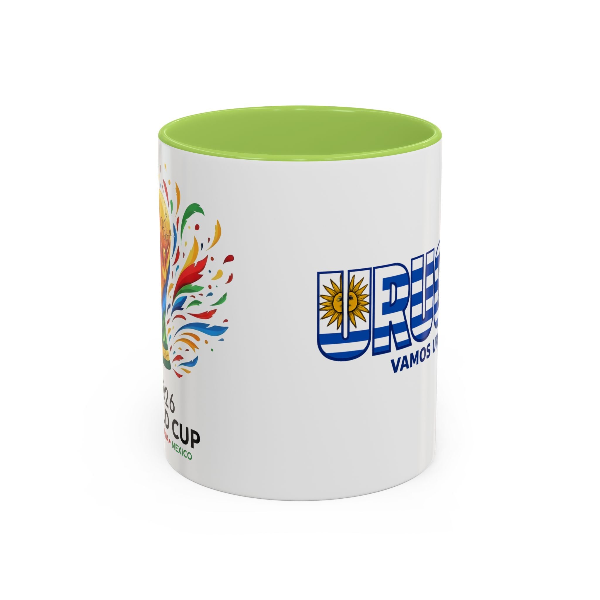 Uruguay Vamos Uruguay Mug | Accent Coffee Mug 11oz 15oz, Soccer World Cup, Gift for Dad