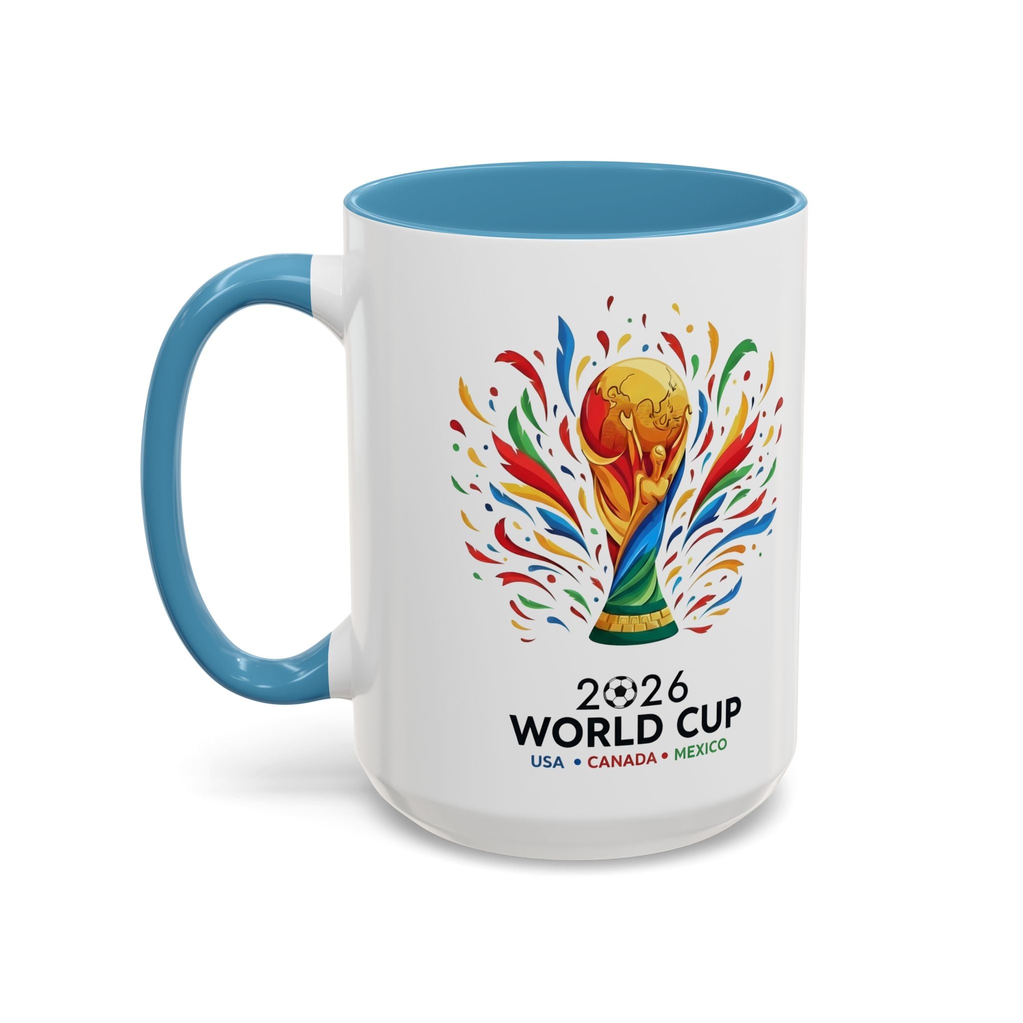 Mexico Coffee Mug | Accent Coffee Cup 11oz 15oz, World Cup 2026, Gift for Dad, Mexican Flag
