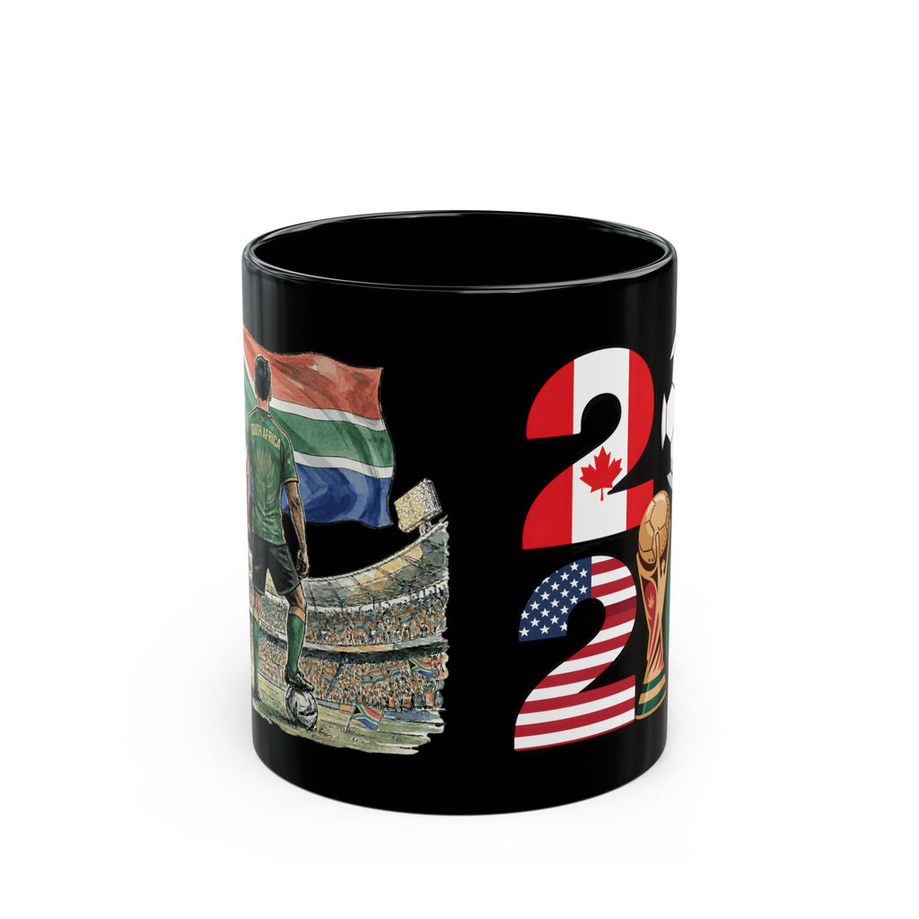 Saudi Arabia World Cup 2026 Mug, Black Ceramic Coffee Mug, Gift For Dad